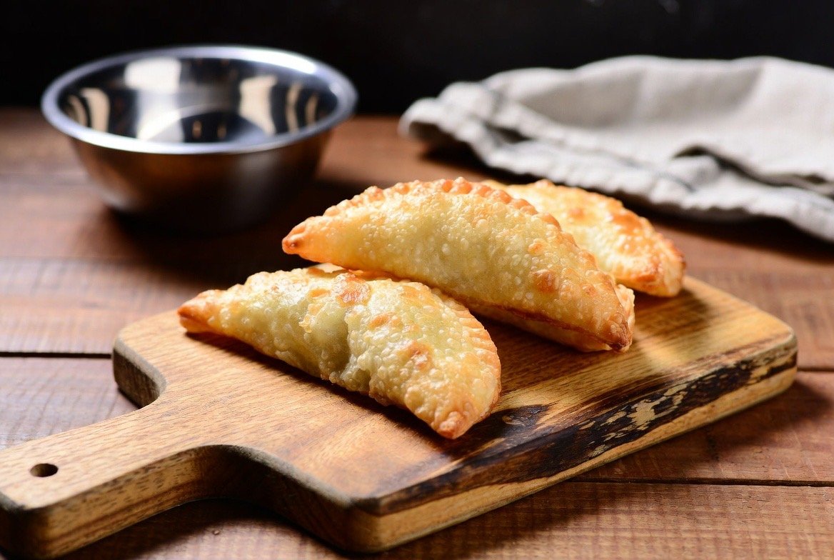 Chebureki with Mushrooms