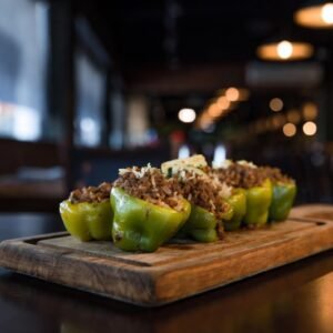 Stuffed Peppers with Meat (Chicken, Beef)