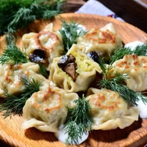 Varenyky with Potato and Mushrooms